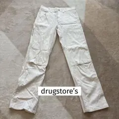 【drag store’s】 ストレートデニム ホワイト 3L