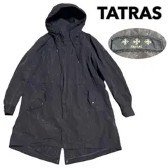 TATRAS タトラス モッズコート フーデッド メンズ ネイビー