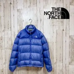 ノースフェイス 700フィル ダウン ジャケット パープル レディースM 美品