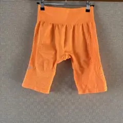 VANQUISH FITNESS オレンジ スパッツ Mサイズ