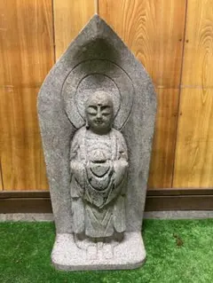 舟形地蔵　石仏　野仏 舟形地蔵 石仏 野仏