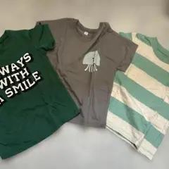 Tシャツ 3枚セット110㎝新品あり