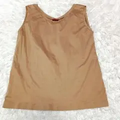 DES PRES デプレ　ノースリーブカットソー　タンクトップ Ｓ　トップス