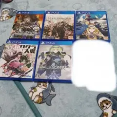 ps4ソフトまとめ売り！新サクラ大戦とソウルハッカーズ2 は新品購入しました。