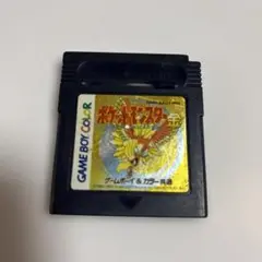 ゲームボーイカラー　ポケットモンスター金　動作確認済み　任天堂