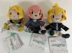 ★プロセカ ふわぷちミニぬいぐるみ バーチャルシンガー vol.2 3種セット