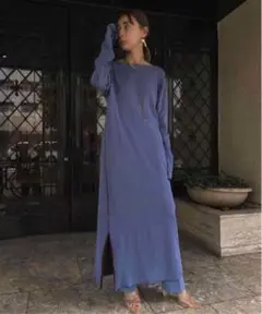 AMERI CHAMBRY LIKE 2Way LONG KNIT