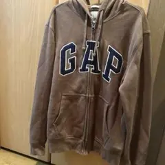GAPアーチロゴ フルジップ パーカー（ユニセックス） コージーブラウン