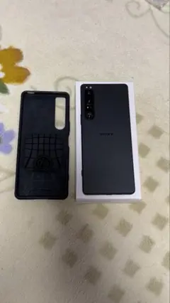 Xperia 1 IV docomo ブラック ケース付き