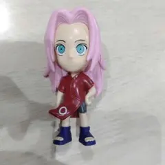 バーガーキング　ナルト　サクラ チビキャラフィギュア