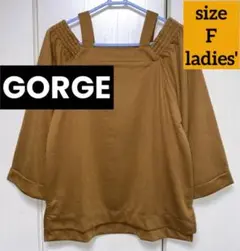 【週末限定】特価‼️GORGE オフショルダーフレア袖♡トップス
