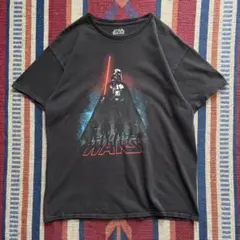 【STAR WARS】フォースの覚醒 ダースベイダー ムービーT メンズＬサイズ