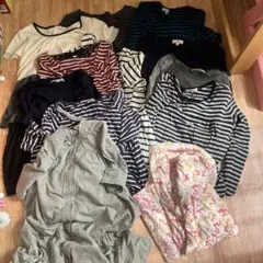 授乳服トップス まとめ売り　半袖Tシャツ　ワンピース　パジャマ　授乳口　M L