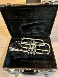 YAMAHA ヤマハ YCR-6330S コルネット B♭ マウスピース付き 高額買取実施中!!】§YAMAHA/ヤマハB♭管コルネットYCR-6330S