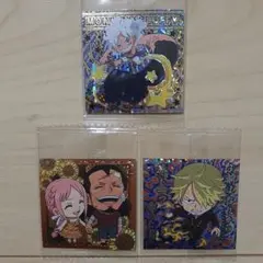 ワンピース　大海賊シールウエハース　まとめ⑦　ルフィ　サンジ　レベッカ　キュロス