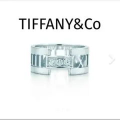ティファニー アトラスオープンリング K18WG 定価318600TIFFANY
