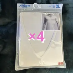 新品✨エアリズム AIRism Vネック Tシャツ 半袖 XL