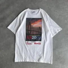 00s ヘインズ フォトプリントTシャツ イベントプロモーション 橋 風景