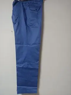 青色 LLサイズ ワークパンツ ポケット付き