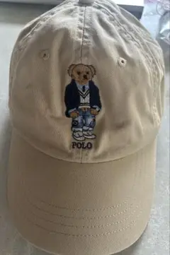 POLO ポロベア RALPH LAUREN ベージュキャップ