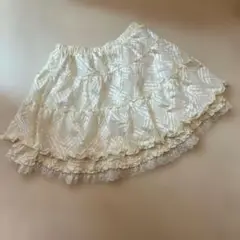 00s フリル付き ミニスカート　ロリータ　バレエコアcoquette