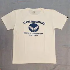 ALPHA INDUSTRIES Tシャツ X-LARGE ホワイト