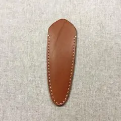ハンドメイド♪栃木レザーハサミケース、ブラウン