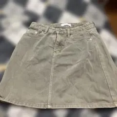 ZR STUDIO ベージュ ミニスカート
