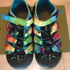 KEEN　NEWPORT H2 RAINBOW THE DYE 22.5