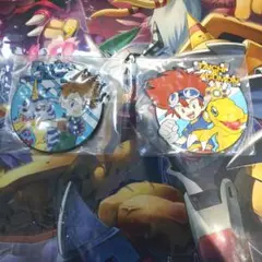 【新品】デジタルモンスター 一番くじ ラバーコースター 2種セット