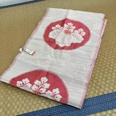 アンティーク 織物 値札付き 240×38