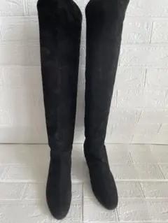 美品 ニーハイブーツ ドゥーズィエムクラス AQUAZZURA 37 フェード