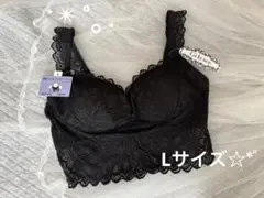Gi la See　ナイトブラ　✾Lサイズ✾ ブラック