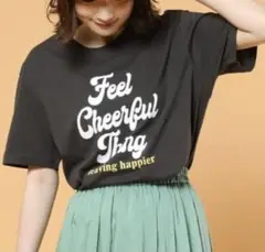 FREAK'S STORE ヴィンテージFTCロゴTシャツ ダークグレー