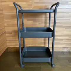 無印良品 スチールパイプ ワゴンラック