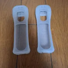Wiiリモコン用クリアシリコンカバー2個
