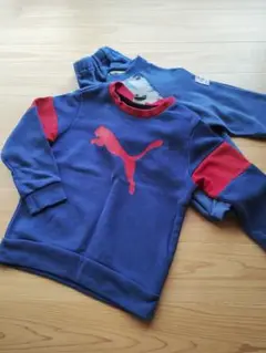 Puma トレーナー ネイビー/レッド　おまけ付