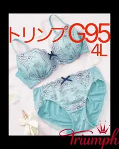 b-17　新品　G95　4L　ブラジャー＆ショーツセット
