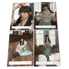 櫻坂46 村井優 生写真 何ラブ MV衣装 4種コンプ