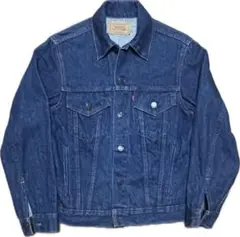 【80s、カナダ製】真紺　リーバイス　Gジャン　70506 デニム　36 M相当