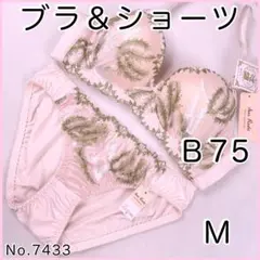 ブラジャーショーツセットＢ75 No.7433