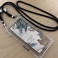 ショルダー スマホケース ボタニカル iPhone13pro