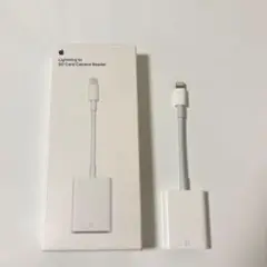 Apple 純正　Lightning to SDカードリーダー