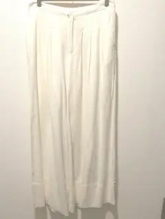 ZARA リネン ワイドパンツ 新品未使用