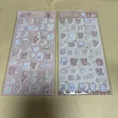 チャイロイコグマ　シール　2021