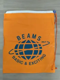 【BEAMS“ナップサック”オレンジ】