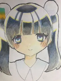 手描きイラスト 女の子