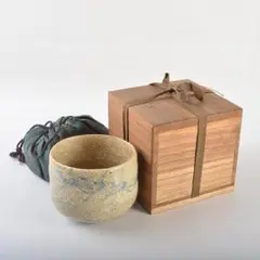 Gojyo 茶道具　 豊楽焼　 大喜豊助作　黒楽茶碗　共箱　D　R7161 Yahoo!オークション -「豊楽焼」の落札相場・落札価格