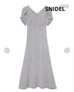 【SNIDEL】バリエプリントワンピース