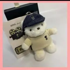 Ami Paris チェウシク コラボ カスタムキーリング テディベア 2 Ami Paris チェウシク コラボ カスタムキーリング テディベア